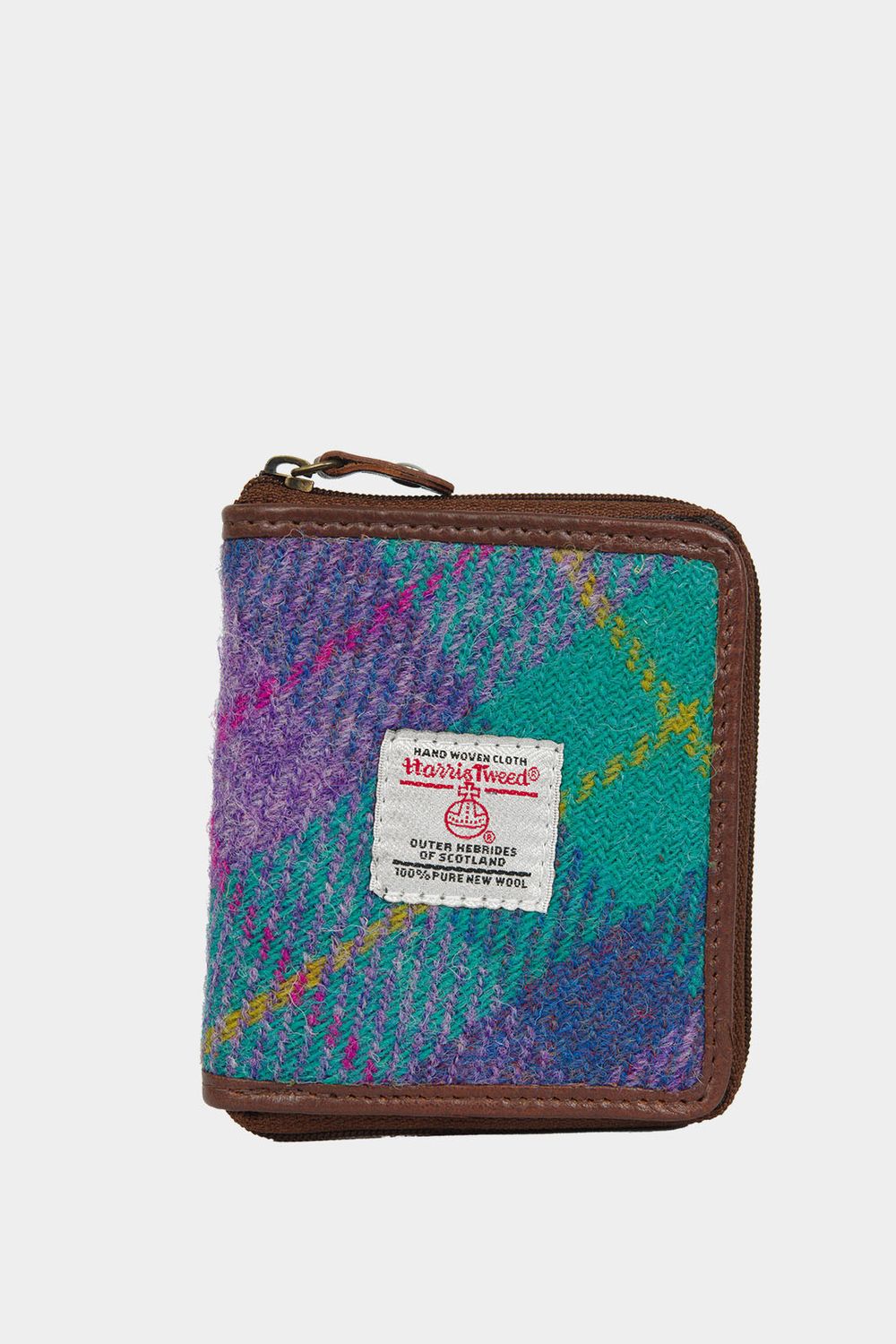 Harris Tweed Compact Zip Wallet | A0222