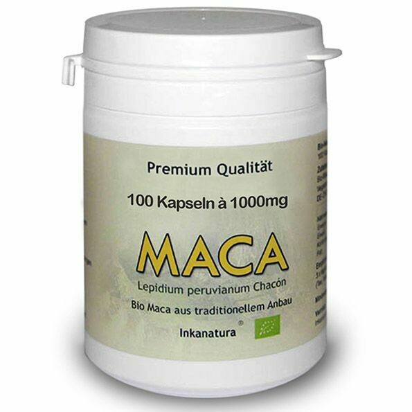 Maca Kapseln (BIO) 100 Stück à 1000mg