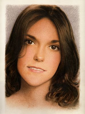 18 x 24 POSTER PRINT - KAREN CARPENTER  ART