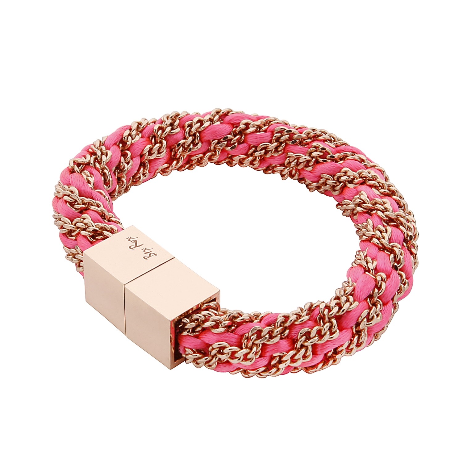 Bex Rox gina twist pink bracelet