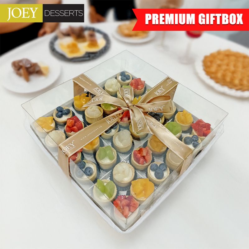 Party Box Assorted Fruits Mini Tarts | Box of 36