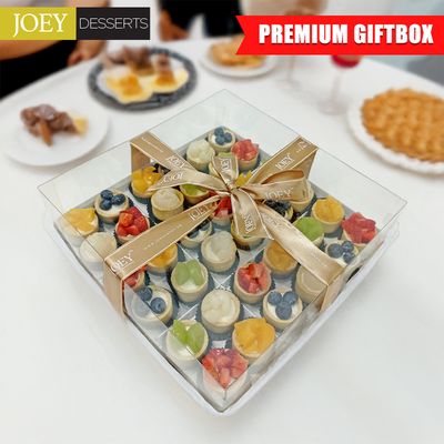Party Box Assorted Fruits Mini Tarts | Box of 36 Party Box Assorted Fruits Mini Tarts | Box of 36