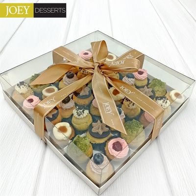 Assorted Mini Cream Puff 36 Pcs in Party Box Assorted Mini Cream Puff 36 Pcs in Party Box