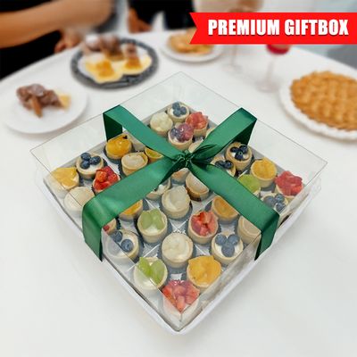 Party Box Assorted Fruits Mini Tarts | Box of 36 Party Box Assorted Fruits Mini Tarts | Box of 36