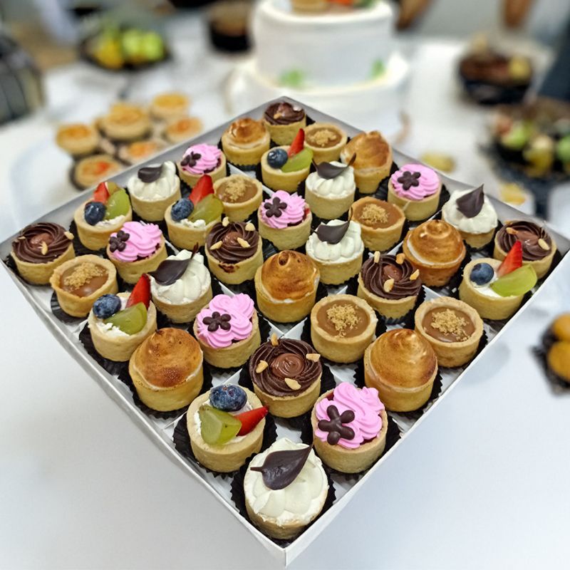 Party Box Premium Mix Mini Tarts | Box of 36 Party Box Premium Mix Mini Tarts | Box of 36