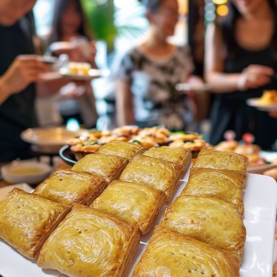 Mini Satay Puff Box of 12