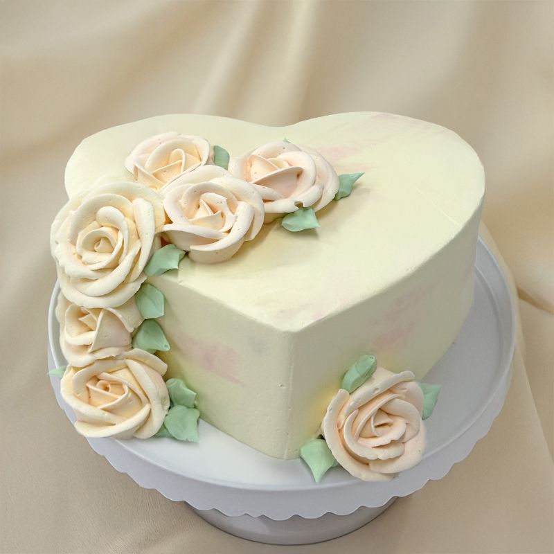 Peach Blossom Heart