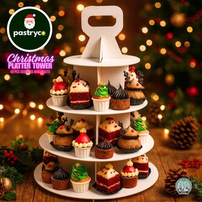 Christmas Platter Tower (48pcs)