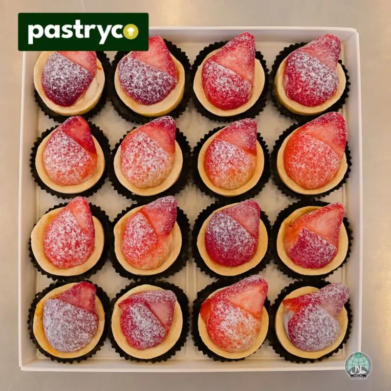 Assorted Mini Fruit Tarts 16pcs Party Platter | Halal Certified