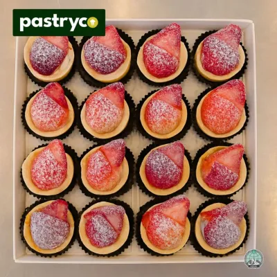 Assorted Mini Fruit Tarts 16pcs Party Platter | Halal Certified