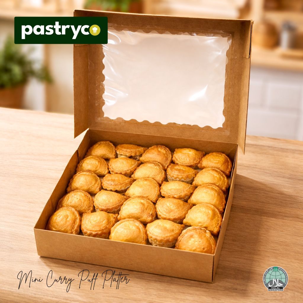 Mini Potato Curry Puff | Box of 30pcs