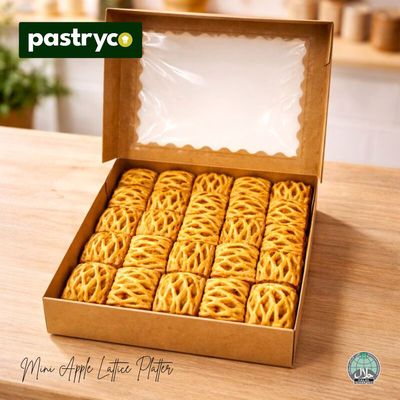 Mini Apple Lattice | Box of 25pcs