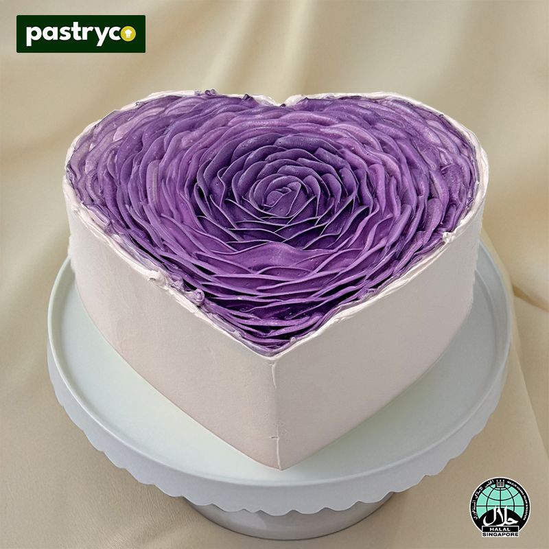 PH02 Purple Passion Bloom Cake