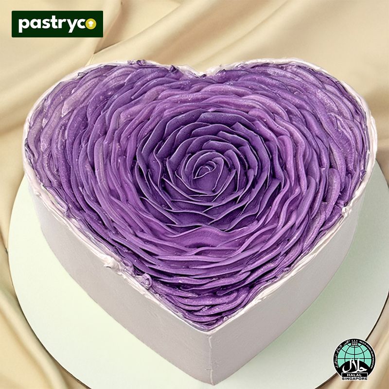 PH02 Purple Passion Bloom Cake