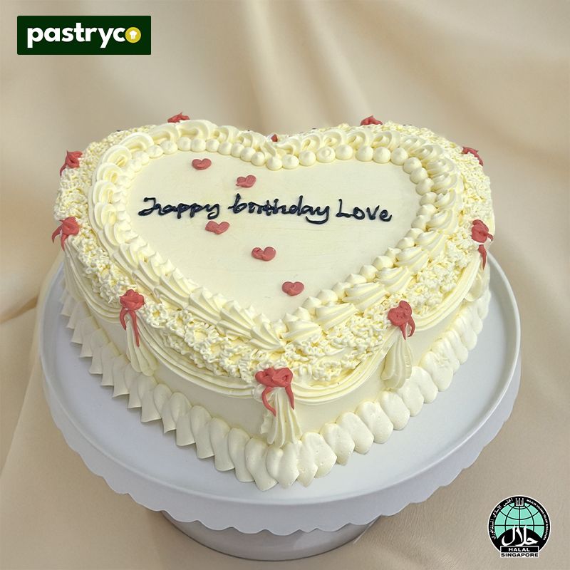 PH09 Timeless Loveheart Cake