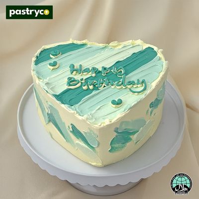 PH03 Pastel Garden Heart Cake