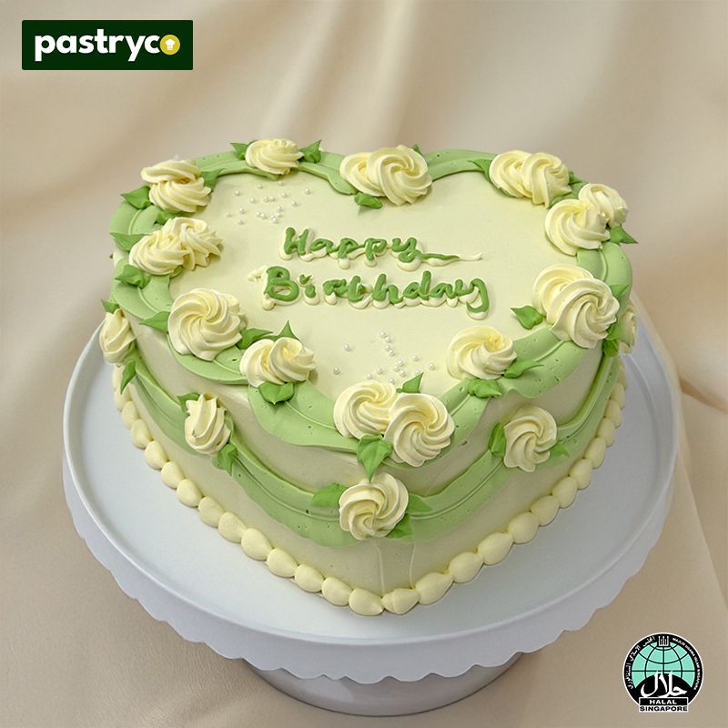 PH05 Emerald Heartbeat Cake