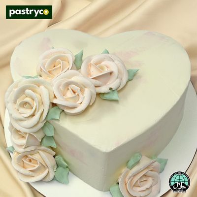 PH08 Peach Blossom Heart Cake