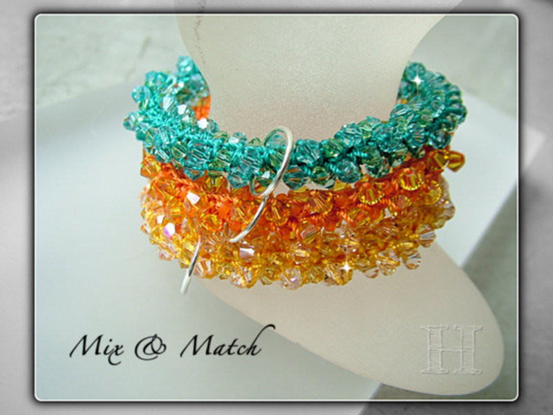 Swarovski mix and match 2024 bangle