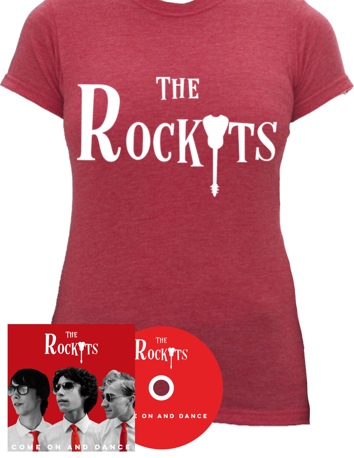 CD + Red Women&#39;s T-Shirt | Bundle (Save 15%)