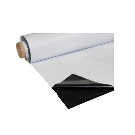 Bâche horticole noire/blanche 200µ