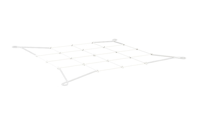 Thread Web Plant Support 150x75cm