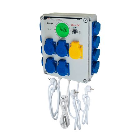 Timer Box IV 12 prises + chauffage 