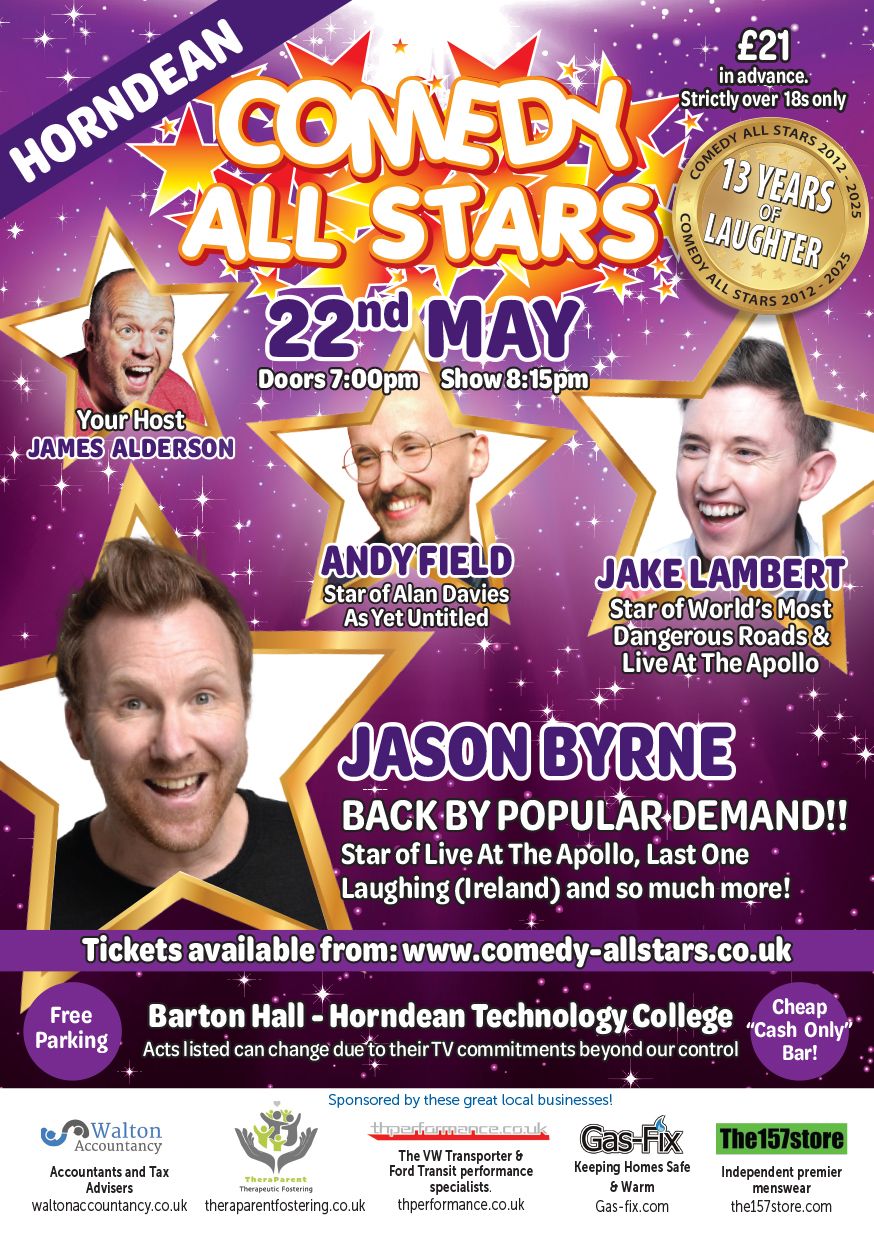 22nd May Comedy All Stars