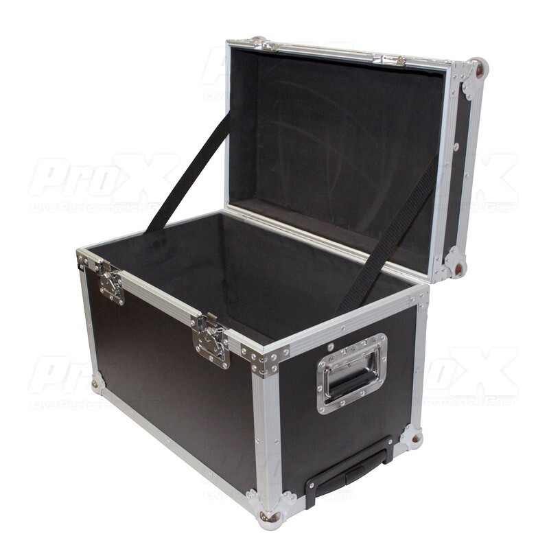 Roll-away Utility Case W-Retractable Handle and Low-Profile Recessed Wheels 17" x 24.5" x 15" 2.2 Cu.Ft.