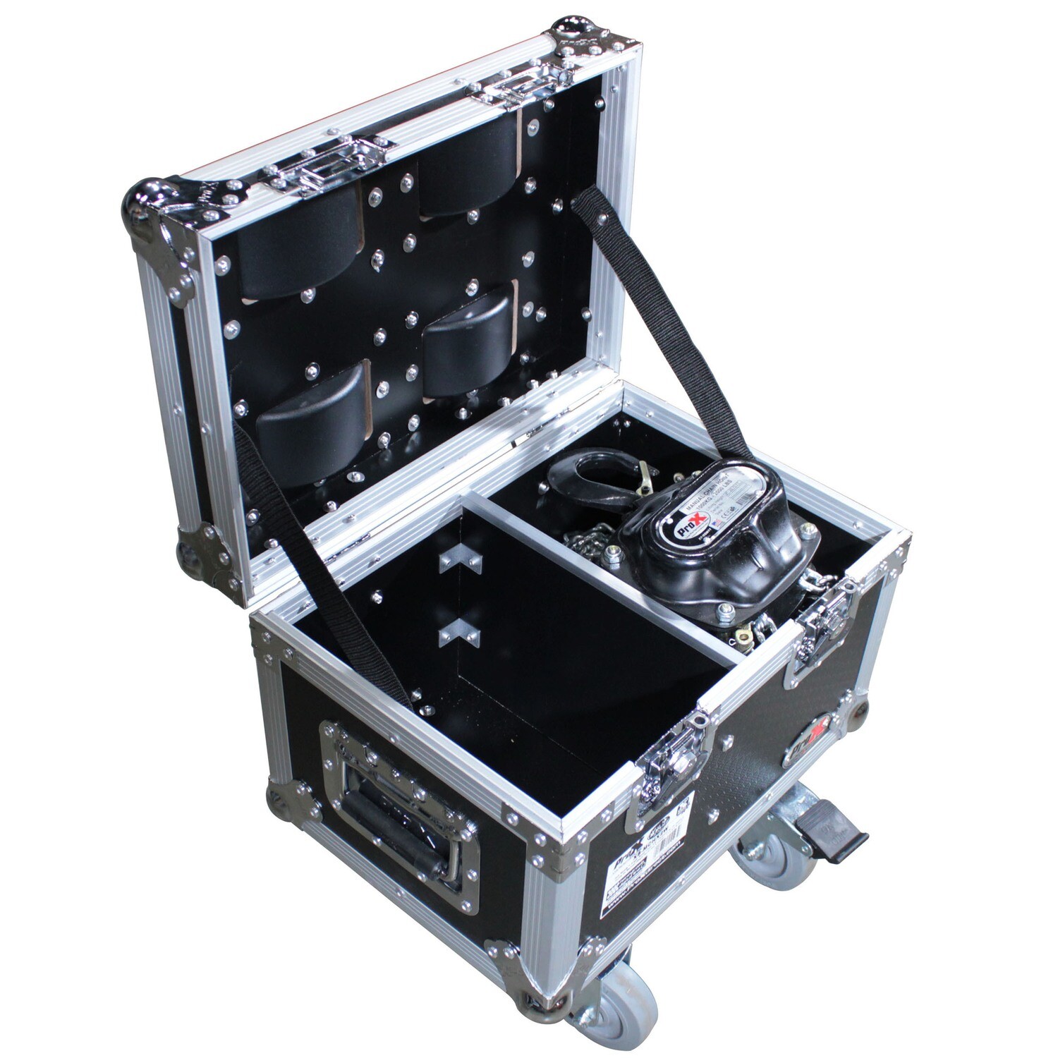 Utility Universal Chain Hoist Case W/4 Inch Casters