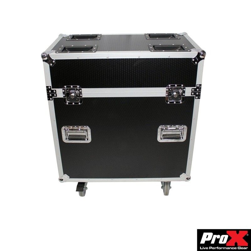 Flight/Road Case Holds 6 Pieces 24" x 24" Aluminum Base Plate