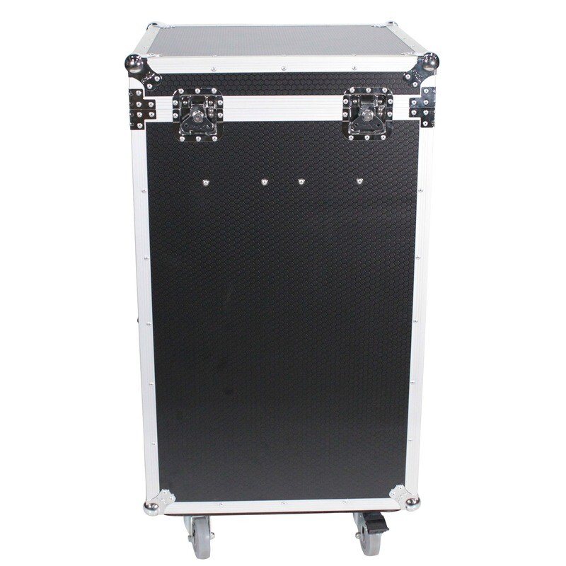 Microphone Stand Case Holds up to 25 Units W/Wheels