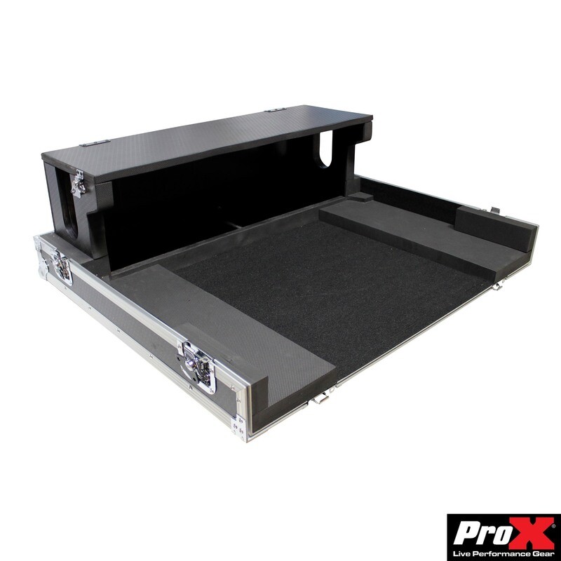 ATA Style Road Case For Allen &amp; Heath GLD-80 Mixing Board W/Doghouse &amp; Wheels