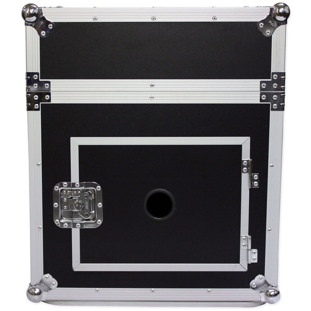 10U Rack x 10U Top Mixer DJ Combo Flight Case