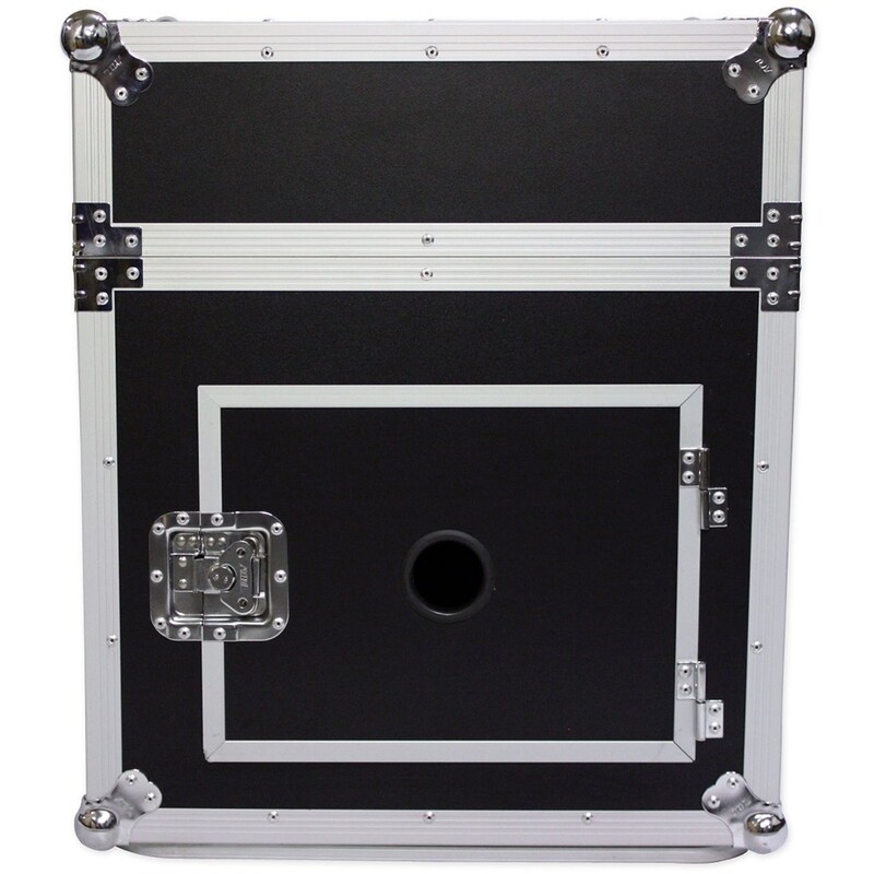 10U Rack x 10U Top Mixer DJ Combo Flight Case
