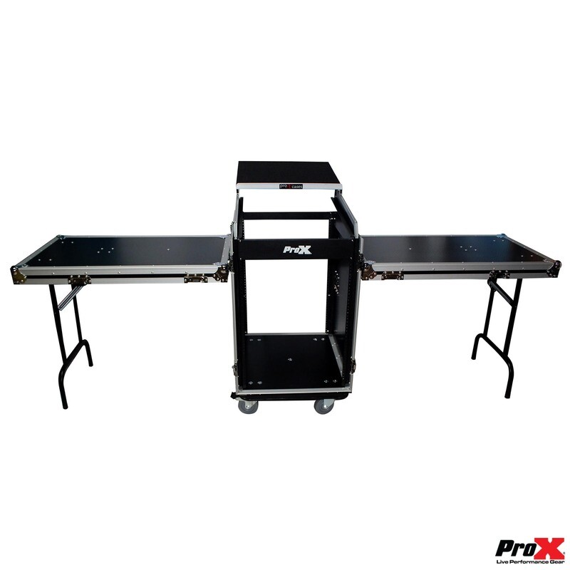 Universal 19 Rack-mount Mixer W-13U Top and 16U Front W-2 Side Work Tables