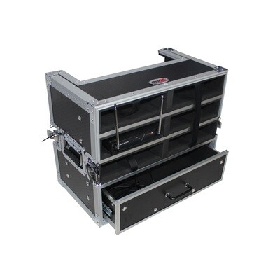 Wireless Microphone Case with Drawer