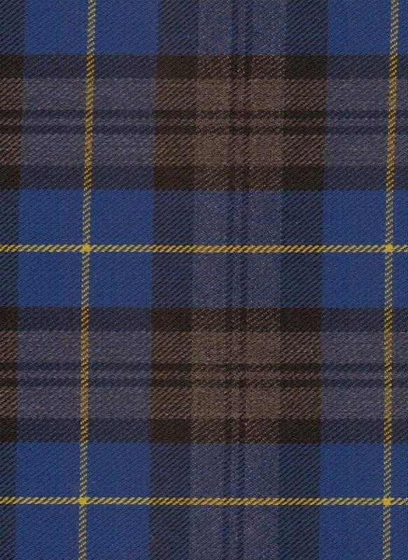 Royal Blue & Grey Tartan