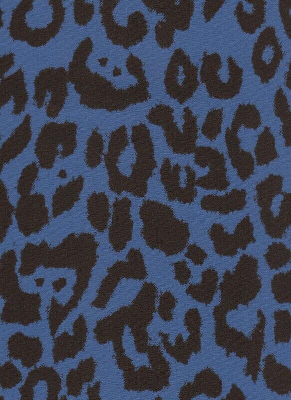 BLUE ANIMAL PRINT