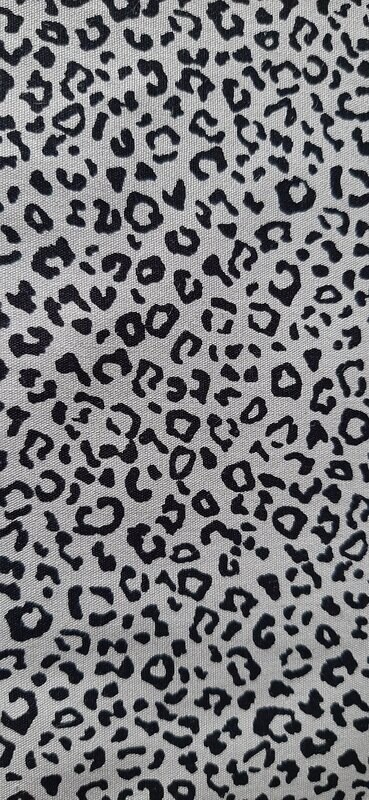 GREY ANIMAL PRINT