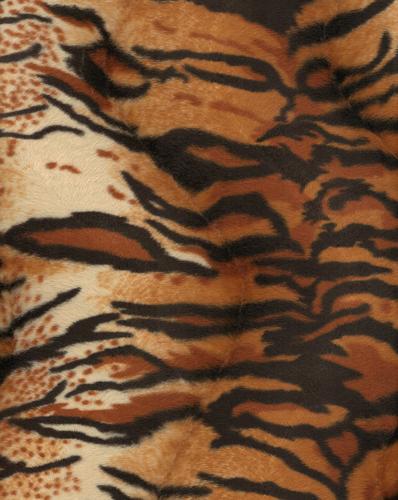 Tiger Print Faux Fur