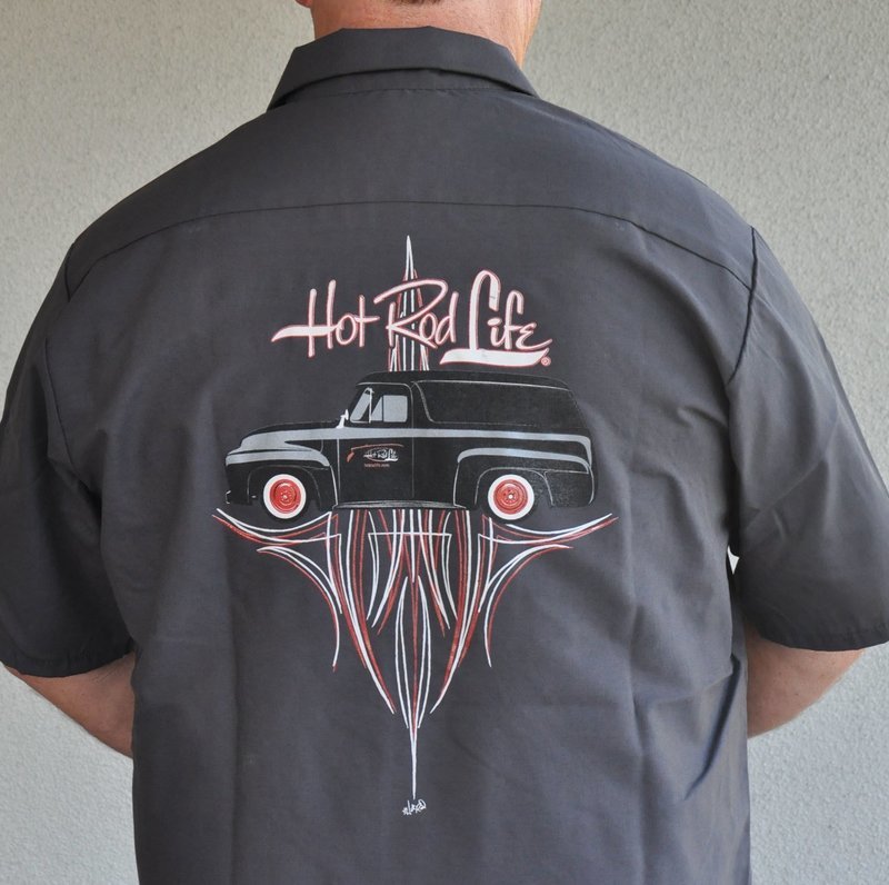 Hot Rod Life Panel Truck Work Shirt