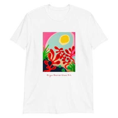 Red Cactus, Short-Sleeve Unisex T-Shirt