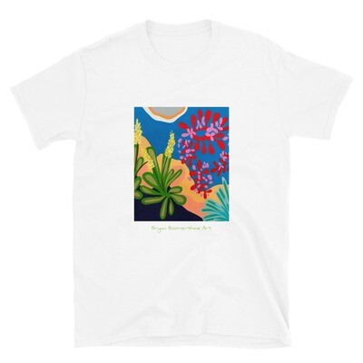 Flowering Succulent Short-Sleeve Unisex T-Shirt