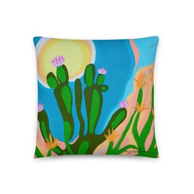 Mountain Cactus Pillow
