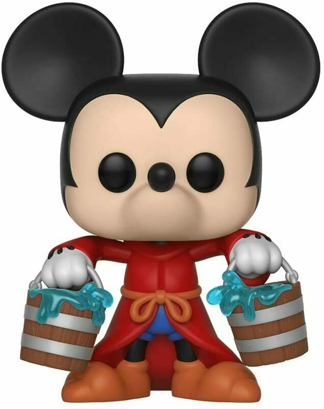 Funko Pop! Disney: Mickey's 90Th - Apprentice Mickey Collectible Figure, Multicolor