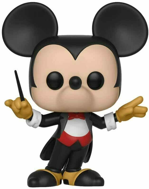 Funko Pop! Disney: Mickey's 90Th - Conductor Mickey Collectible Figure, Multicolor