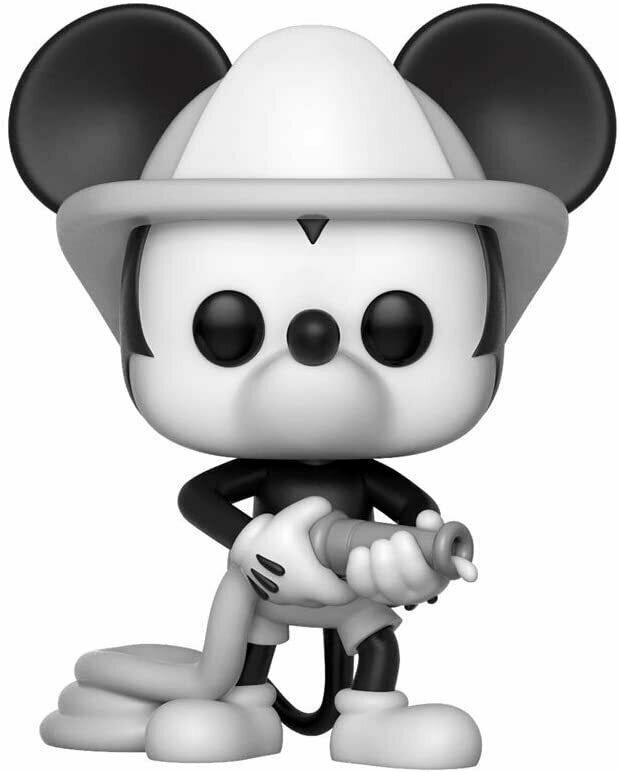 Funko Pop! Disney: Mickey's 90Th - Firefighter Mickey Collectible Figure, Multicolor