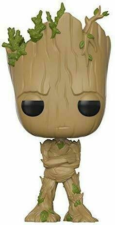 Funko Pop! Movies: Guardians of The Galaxy Vol. 2 - Adolescent Groot Amazon Exclusive Action Figure