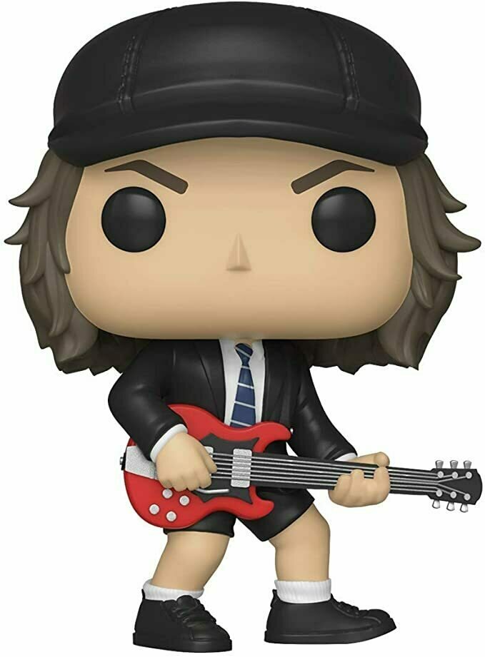 Funko Pop! Rocks: AC/DC - Agnus Young (Styles May Vary) Toy, Standard, Multicolor